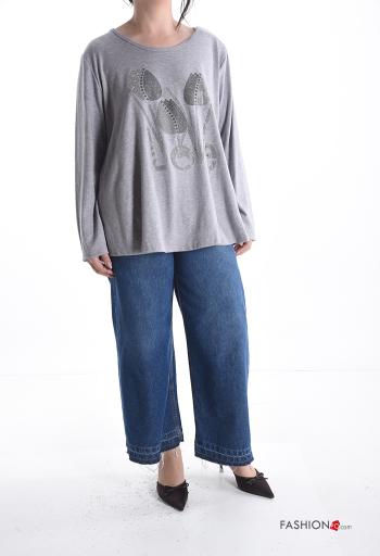 Maglietta a manica lunga Casual - ph 5