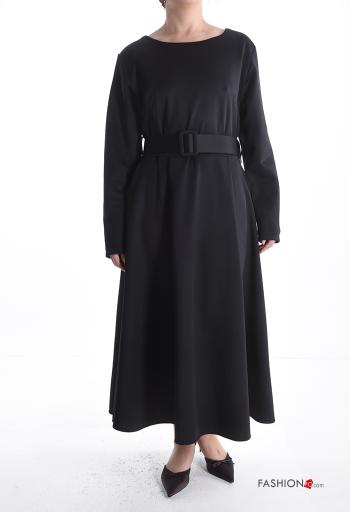 Kleid mit stoffgürtel - ph 1