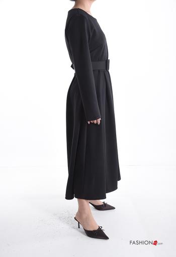 Kleid mit stoffgürtel - ph 3