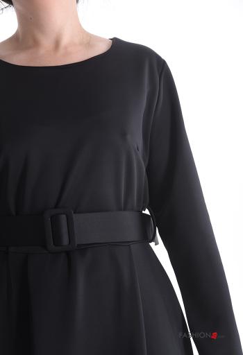 Kleid mit stoffgürtel - ph 4