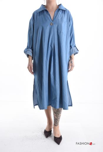 Camicia in Cotone con bottoni con tasche - ph 1