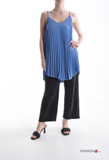 Top extra grande con plisado sin mangas - ph 5