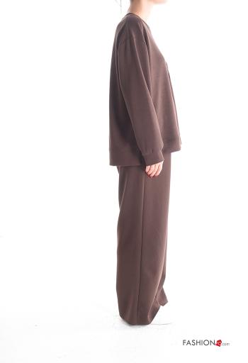 long sleeve crew neck Sports set with elastic - ph 3