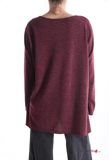 Wool Mix Tunic with rhinestones - ph 2