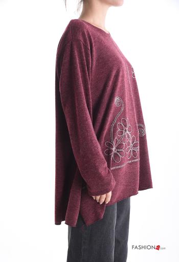 Wool Mix Tunic with rhinestones - ph 3