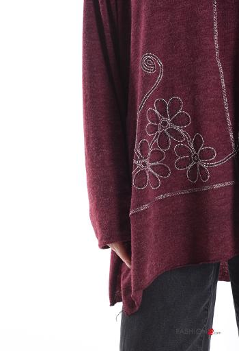 Wool Mix Tunic with rhinestones - ph 4