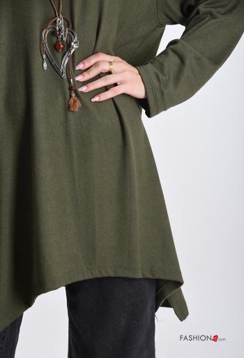 Wool Mix Tunic with necklace - ph 4