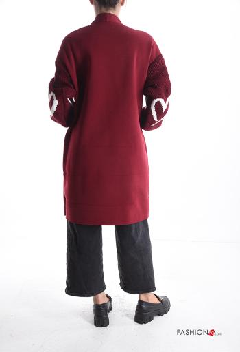 long sleeve Cotton Coat with pockets without lining - ph 2