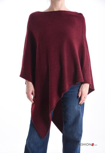 asymmetrical Poncho boat neckline - ph 1