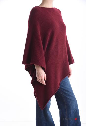 asymmetrical Poncho boat neckline - ph 3