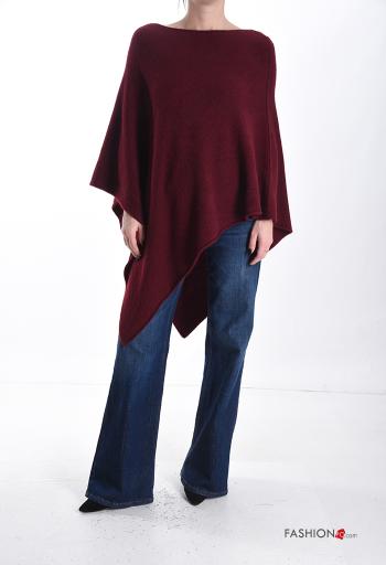 asymmetrical Poncho boat neckline - ph 5