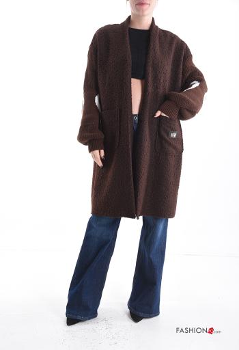 long sleeve Coat with pockets without lining - ph 1