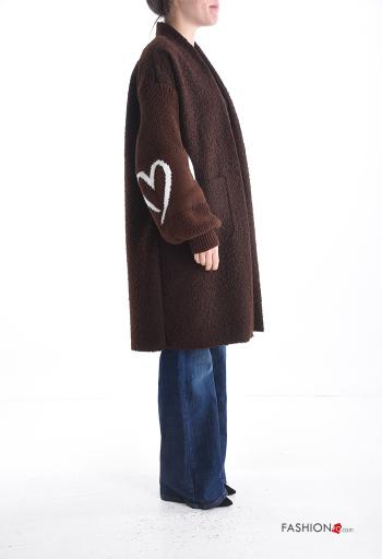 long sleeve Coat with pockets without lining - ph 3