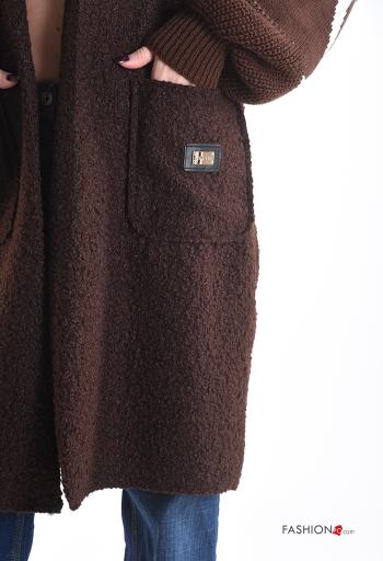 long sleeve Coat with pockets without lining - ph 4