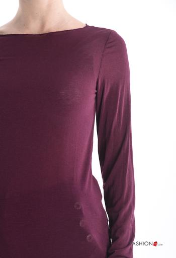 crew neck Cashmere Blend Long sleeved top - ph 4