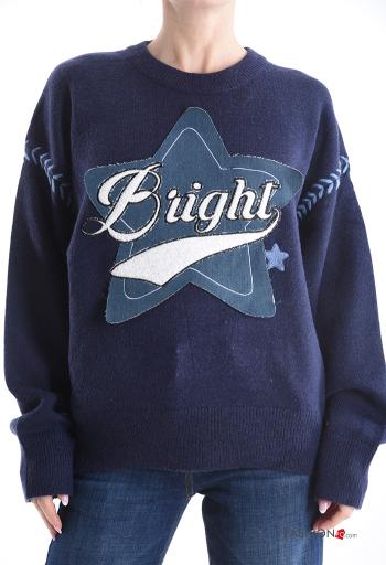 Felpa maniche lunghe girocollo