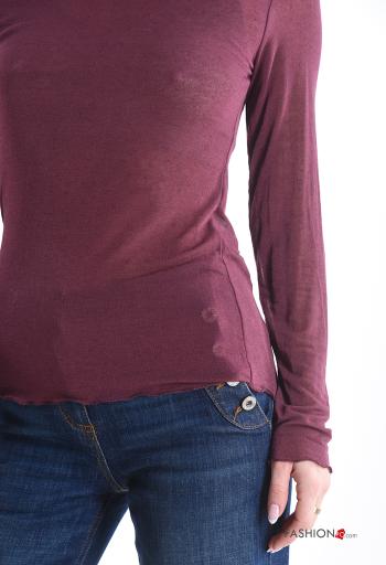 Cashmere Blend Long sleeved top Rollneck - ph 4