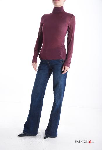 Cashmere Blend Long sleeved top Rollneck - ph 5