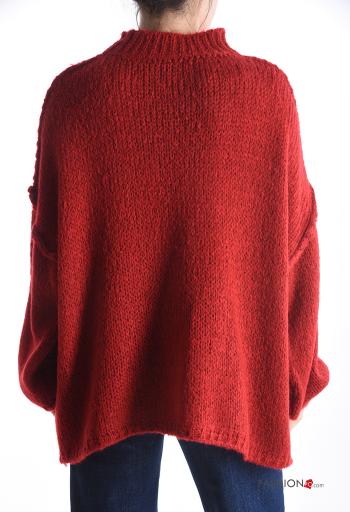 oversized long sleeve Sweater Rollneck - ph 2