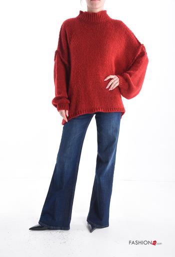 oversized long sleeve Sweater Rollneck - ph 5