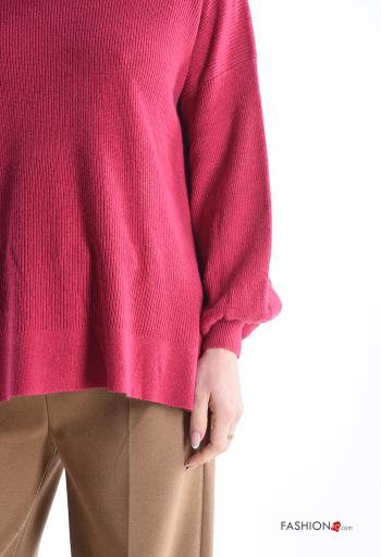 long sleeve crew neck Cashmere Blend Sweater - ph 4