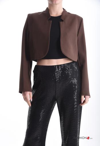 long sleeve mini Bolero without lining - ph 1