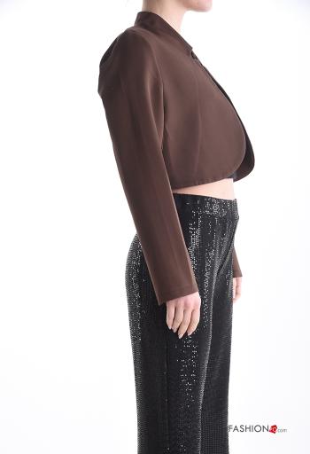 long sleeve mini Bolero without lining - ph 3