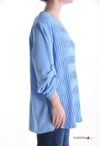 crew neck Wool Mix Blouse 3/4 sleeve - ph 3
