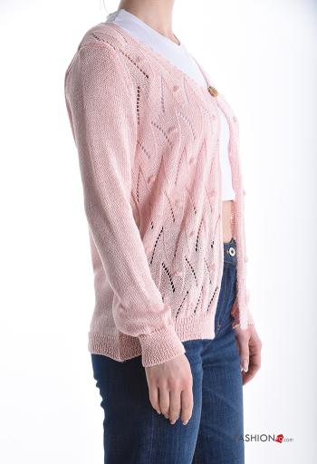 long sleeve Cardigan with buttons - ph 3