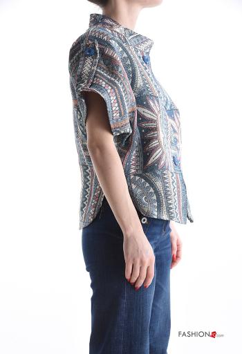 Jacke aus Baumwolle mit Knöpfen - ph 3