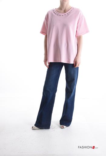 Túnica em Algodão com strass - ph 5