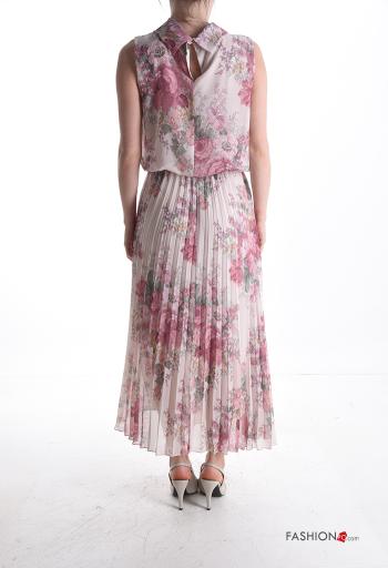 Vestido com botões com forro - ph 2