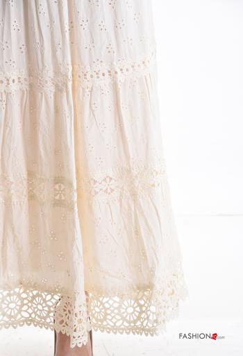 Cotton Skirt broderie anglaise - ph 4