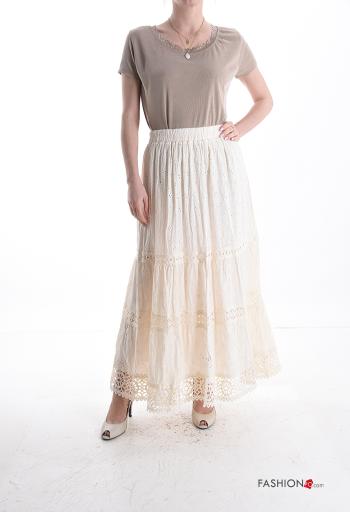 Cotton Skirt broderie anglaise - ph 5