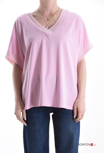 T-shirt gola V