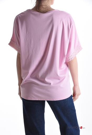 T-shirt à col en V - ph 2