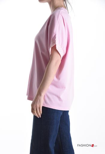 T-shirt à col en V - ph 3