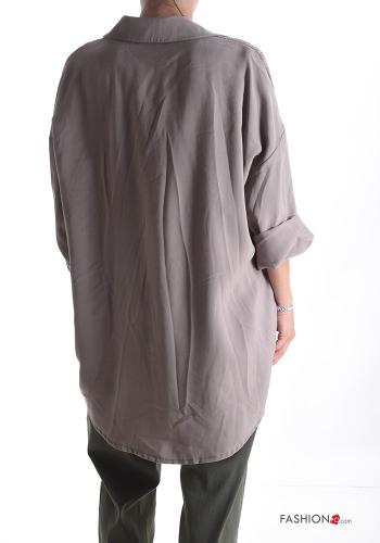 Camicia pizzo con bottoni - ph 2