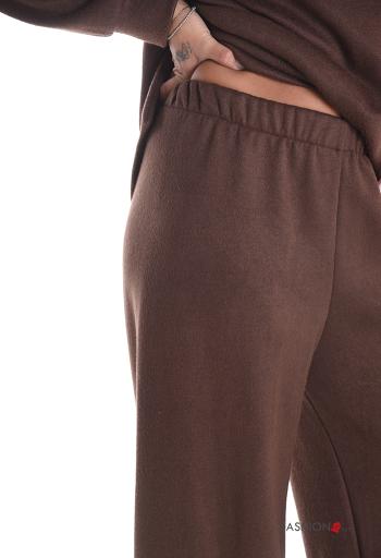 long sleeve wide leg Co-ord Rollneck with elastic - ph 4