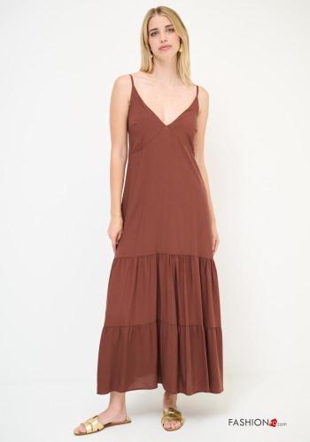 backless Dress with v-neck