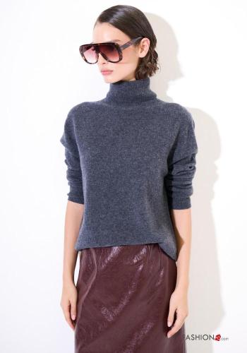 Cashmere Blend Rollneck