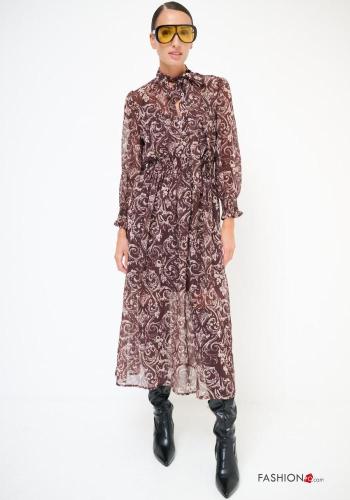 Paisley-print Dress