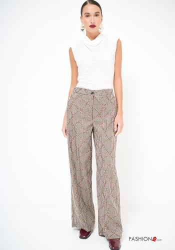 Geometric pattern Trousers