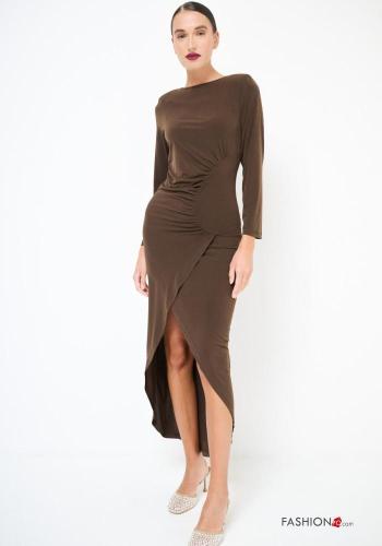 Dress with split