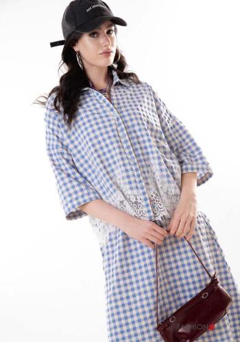 Camisa renda Padrão Vichy - ph 1