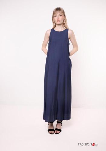 ärmellos u-boot ausschnitt Kleid