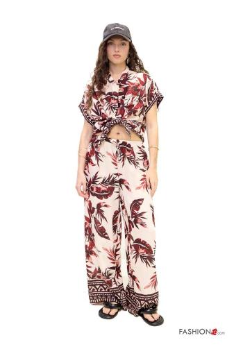 Pantalone Fantasia floreale - ph 1
