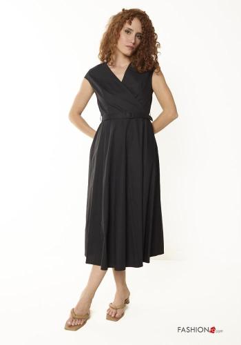 Vestido em Algodão gola V - ph 1