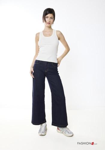 Jeans in Cotone denim