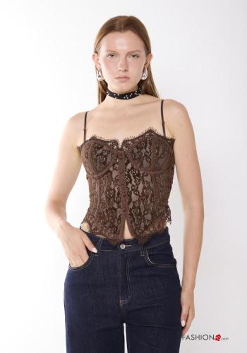 Top pizzo scollato sulla schiena - ph 1